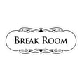 thumbnail image 1 of Designer Break Room Sign(White) - Small, 1 of 6