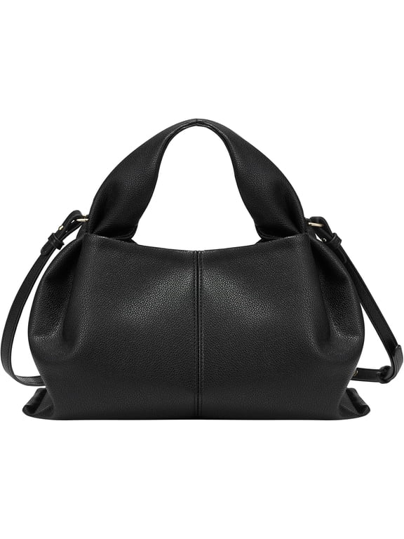 Designer Bucket Bag for Women Work Tote Handbags Crossbody PU Leather Satchel Large Capacity with Adjustable Strap