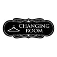 thumbnail image 1 of Designer Changing Room Sign (Black) - Large, 1 of 1