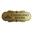 thumbnail image 1 of Designer Changing Room Sign (Brushed Gold) - Large, 1 of 1
