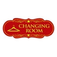 thumbnail image 1 of Designer Changing Room Sign (Red/Yellow) - Large, 1 of 6