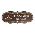thumbnail image 1 of Designer Changing Room Sign (Walnut) - Large, 1 of 1