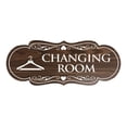 thumbnail image 1 of Designer Changing Room Sign (Walnut) - Medium, 1 of 6