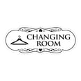 thumbnail image 1 of Designer Changing Room Sign (White) - Large, 1 of 6
