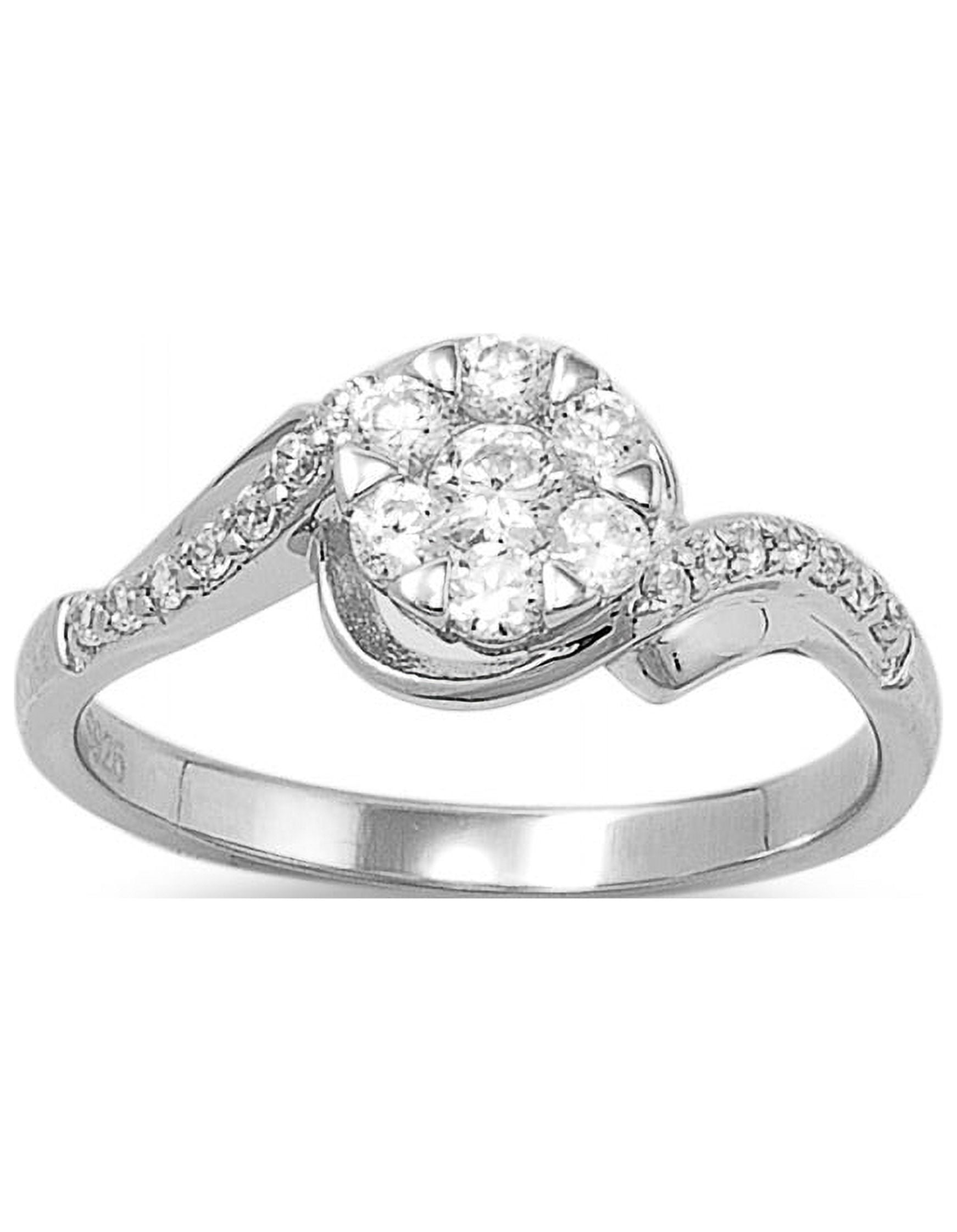 Designer cubic shop zirconia rings