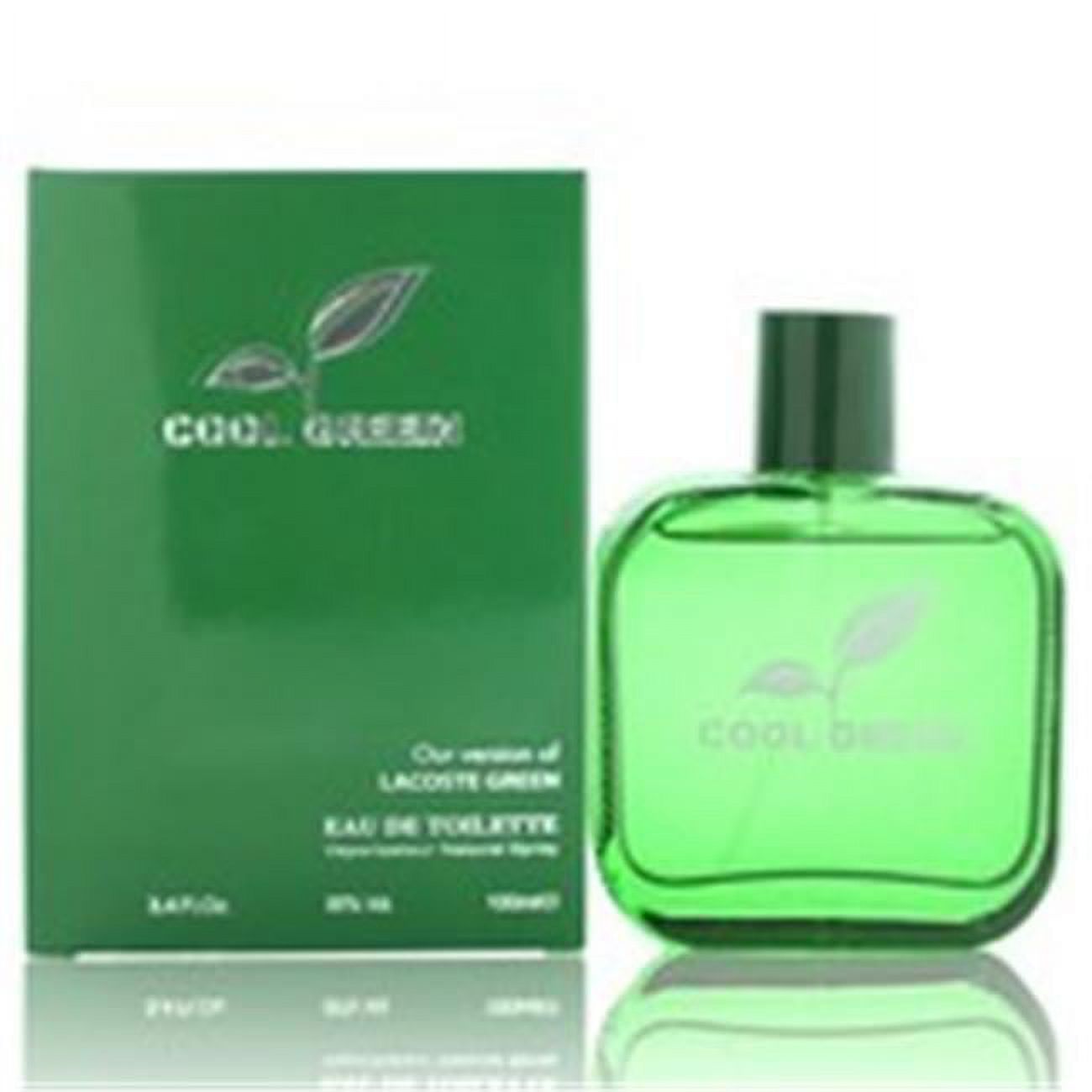 Designer Collection ZZMDCCOOLGREEN3.4EDT 3.4 oz Mens Cool Green