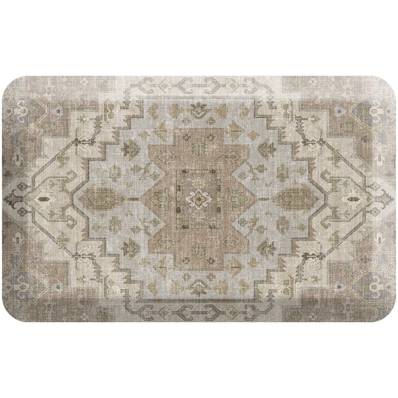 Designer Comfort Kitchen Mat- Reagan Weathered Camel - 20x30