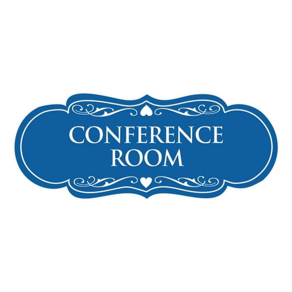 Designer Conference Room Sign(Blue) - Medium