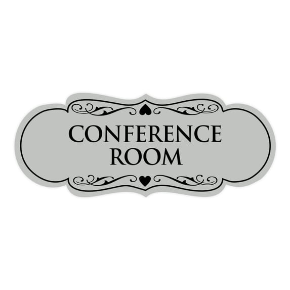 Designer Conference Room Sign(Lt Gray) - Small