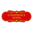 thumbnail image 1 of Designer Conference Room Sign(Red/Yellow) - Small, 1 of 6