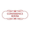 thumbnail image 1 of Designer Conference Room Sign(White/Red) - Small, 1 of 6