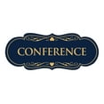 thumbnail image 1 of Designer Conference Sign(Navy Blue/Gold) - Small, 1 of 6