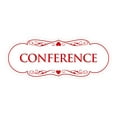 thumbnail image 1 of Designer Conference Sign(White/Red) - Medium, 1 of 6