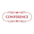 thumbnail image 1 of Designer Conference Sign(White/Red) - Small, 1 of 6