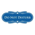 thumbnail image 1 of Designer Do Not Disturb Sign (Blue) - Small, 1 of 5