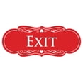 thumbnail image 1 of Designer EXIT Sign -Red - Large, 1 of 6