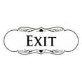 thumbnail image 1 of Designer EXIT Sign - White - Small, 1 of 6