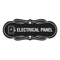 thumbnail image 1 of Designer Electrical Panel (Box) Sign (Black) - Large, 1 of 5