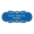thumbnail image 1 of Designer Electrical Panel Sign(Blue) - Medium, 1 of 6