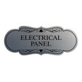 thumbnail image 1 of Designer Electrical Panel Sign(Brushed Silver) - Small, 1 of 6
