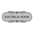 thumbnail image 1 of Designer Electrical Room Sign(Lt Gray) - Large, 1 of 6