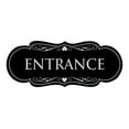 thumbnail image 1 of Designer Entrance Sign(Black / Silver) - Large, 1 of 6