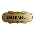 thumbnail image 1 of Designer Entrance Sign(Brushed Gold) - Large, 1 of 6