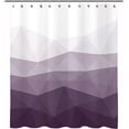 thumbnail image 1 of Designer Extra Long Shower Curtain, Popular Shower Curtain, Ombre Purple Fabric Shower Curtains for Bathroom Decor, Contemporary Bathroom Curtains, 1 of 5