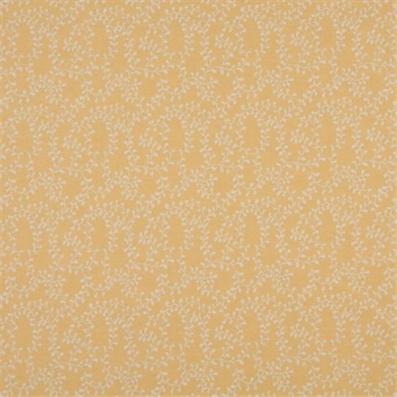 Designer Fabrics 54 in. Wide Gold And Beige Vines Woven Solution Dyed Indoor & Outdoor Upholstery Fabric
