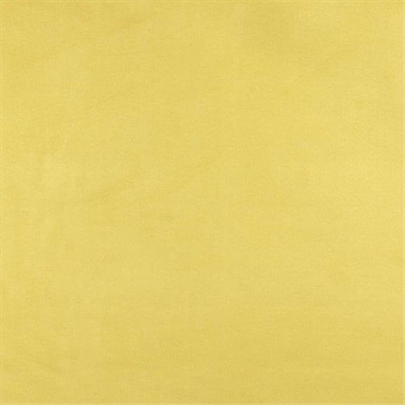 Designer Fabrics C080 54 in. Wide Yellow- Microsuede Upholstery Grade Fabric