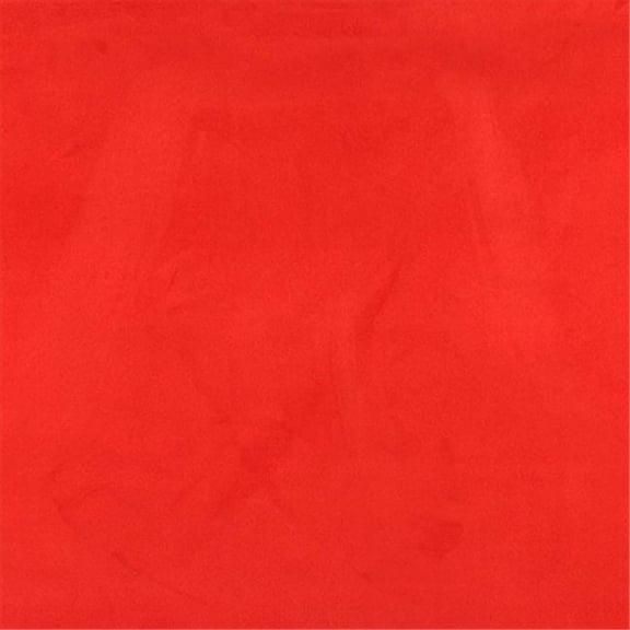 Designer Fabrics C084 54 in. Wide Red Microsuede Upholstery Grade Fabric