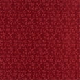 thumbnail image 1 of Designer Fabrics D315 54 in. Wide - Red Vine Leaves Jacquard Woven Upholstery Fabric, 1 of 1
