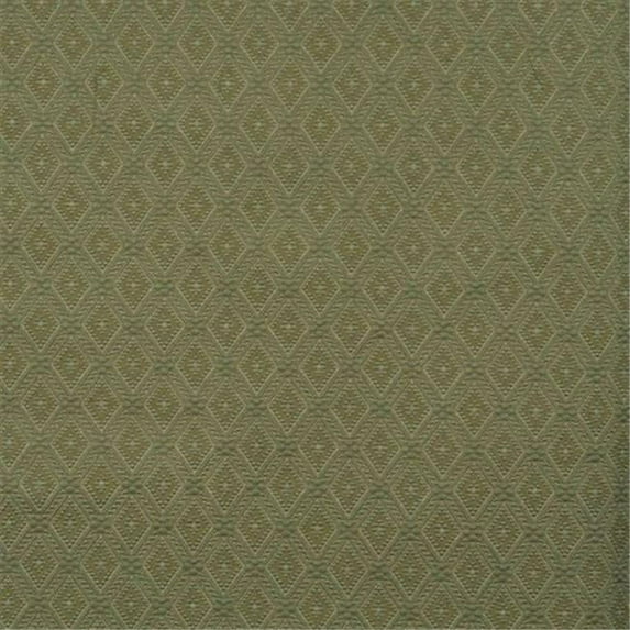 Designer Fabrics E566 54 in. Wide Green- Diamond Jacquard Woven Upholstery Grade Fabric