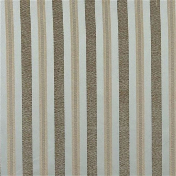 Designer Fabrics E631 54 in. Wide Striped Light Blue And Gold Damask Upholstery And Window Treatment Fabric