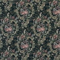 thumbnail image 1 of Designer Fabrics  54 in. Wide Navy- Gold And Burgundy- Floral Tapestry Upholstery Fabric, 1 of 1