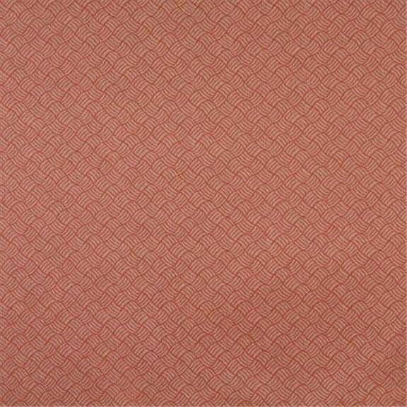 Designer Fabrics F765 54 in. Wide Orange- Geometric Heavy Duty Crypton Commercial Grade Upholstery Fabric