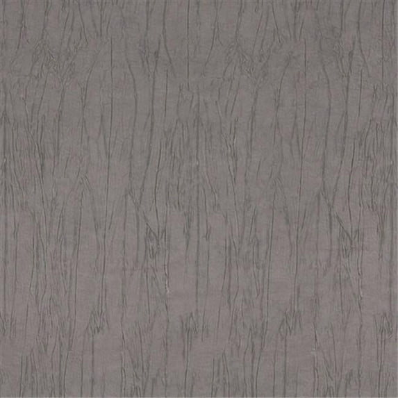 Designer Fabrics G370 54 in. Wide Silver- Metallic Textured Upholstery Faux Leather