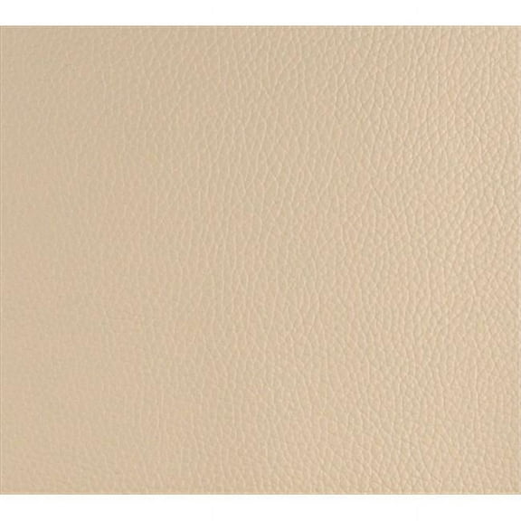 Designer Fabrics G650 54 in. Wide Beige- Bison Pronounced Leather Grain Upholstery Grade Recycled Leather