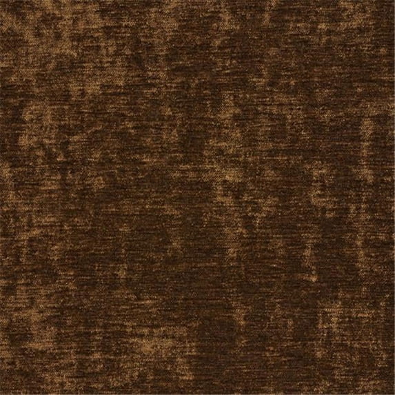 Designer Fabrics K0150A 54 in. Wide Brown Solid Shiny Woven Velvet Upholstery Fabric