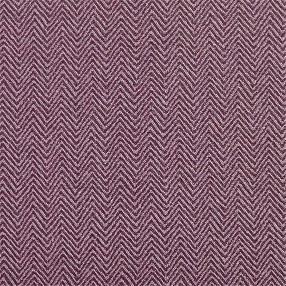 Designer Fabrics K0220K 54 in. Wide Purple Small Herringbone Chevron Upholstery Fabric