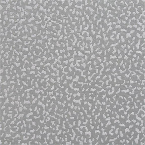 Designer Fabrics U0040G 54 in. Wide Silver Two Shaded Spots Upholstery Fabric