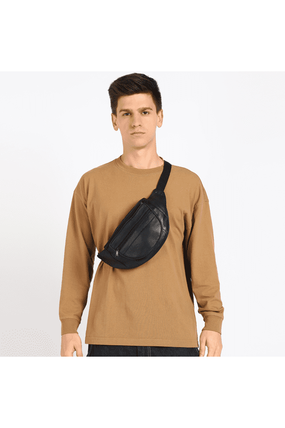 Designer Fanny Pack Genuine Leather by Leatherboss