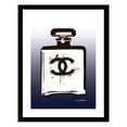 thumbnail image 1 of Designer Fashion Glam Perfume Bottle - Framed Print, 1 of 1
