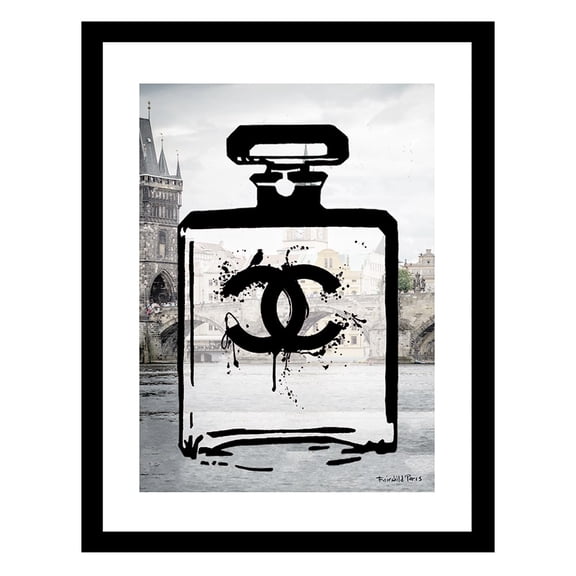 Designer Fashion Glam in Prague - Framed Print