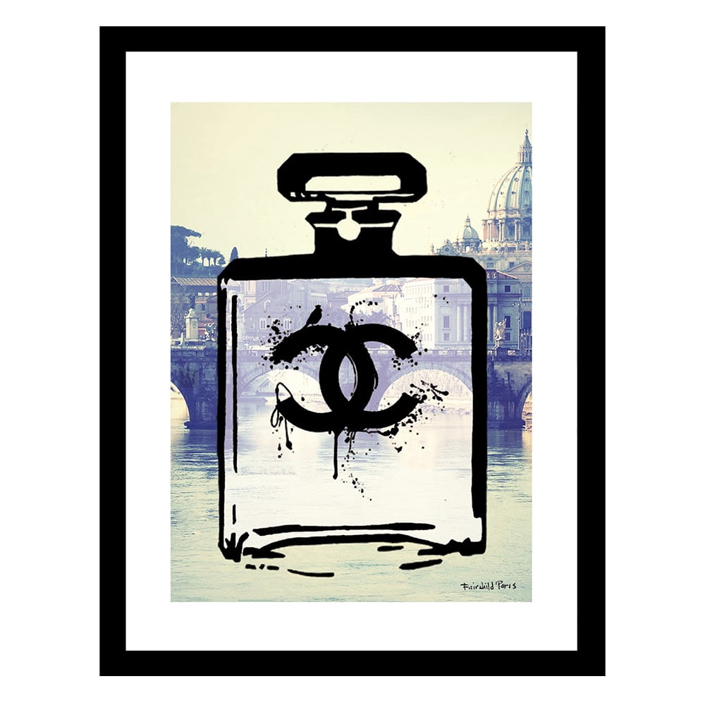 Designer Fashion Glam in Rome - Framed Print