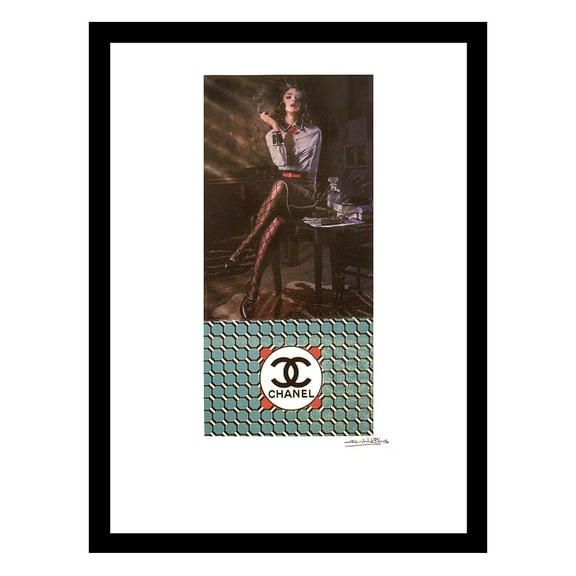 Designer Fashion Model Framed Print