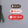 thumbnail image 1 of Designer First Aid Kit Sign (Blue) - Large, 1 of 3
