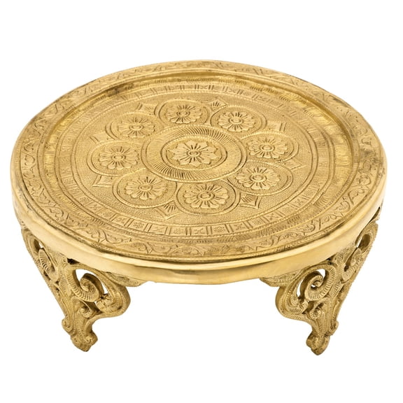 Designer Floral Ritual Chowki (Pedestal)