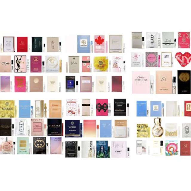 Designer Fragrance Sampler Set 10 All High End Perfume Vials Most