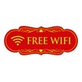 thumbnail image 1 of Designer Free Wifi Sign(Red/Yellow) - Medium, 1 of 6